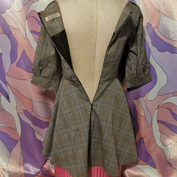 Ank Rouge Mini Dress Size Women's Extra Small Plaid Retro Vintage Casual Party - Picture 3 of 11